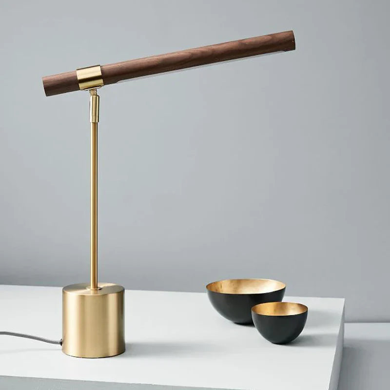 Linear Wood LED Floor Lamp | Modern Minimalist Designer Vertical Loft Floor Light