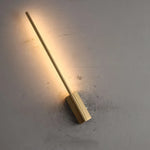 Modern Copper LED Wall Sconce for Bedroom - Luxury Gold Indoor Lighting