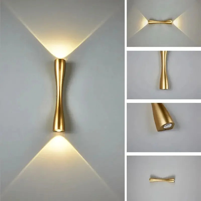 Outdoor Waterproof Wall Lamp: Minimalist Luxury Nordic Lighting for Home Aisle