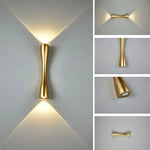 Outdoor Waterproof Wall Lamp: Minimalist Luxury Nordic Lighting for Home Aisle