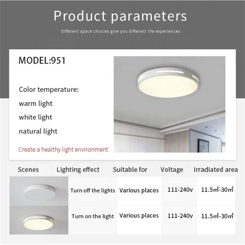 Ceiling Aluminium Lights for Hotels Home Goods Lamps