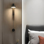 Adjustable LED Wall Lamp Rotation Dimming Switch Indoor Sconce Lighting