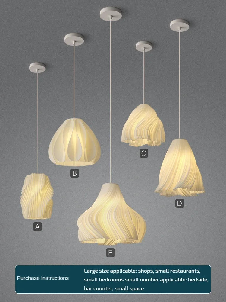 Modern 3D Printing Ceiling Chandelier for Home Dining Room Bedroom Decor