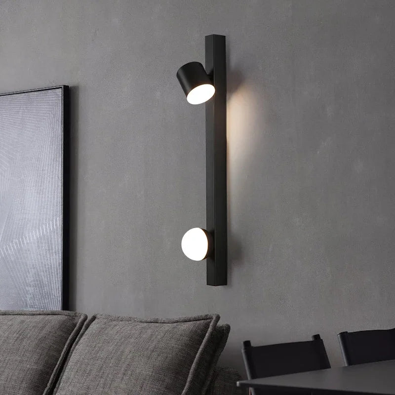 Copper Living Room Wall Lamp Modern Creative Bedroom Study Reading Light