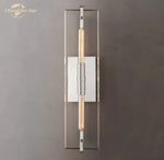 Modern Glass Wall Sconces | Marbuzet Linear Bedroom Living Room Lighting