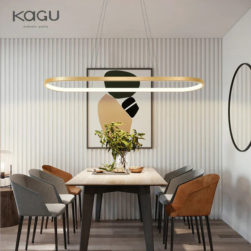 Modern LED Pendant Lamp for Living Room, Restaurant, Bedroom Decor - Remote Control