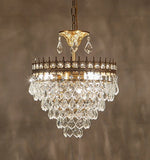 Crystal Chandelier: Modern Luxury Lighting for Dining, Bedroom, and Living Room
