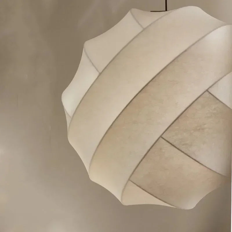 Nordic Silk Pendant Chandeliers for Home Decoration.