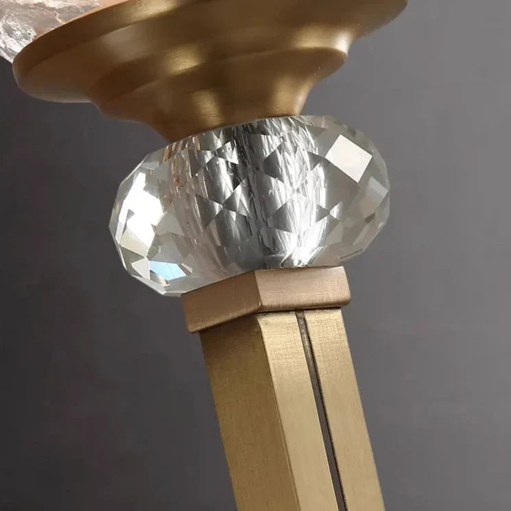 Palermo Copper & Glass Contemporary Wall Sconce