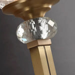Palermo Copper & Glass Contemporary Wall Sconce