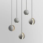 Cement Pendant Light: Industrial Nordic Retro Chandelier for Hotel Restaurant Bar