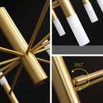 Modern LED Chandelier for Living Room, Salon, Bedroom, Dining Room - Indoor Pendant Lamp