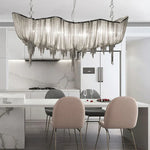 Modern Chain Chandelier for Luxury Dining Table and Home Decor