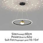 Nordic Gyptian LED Chandelier for Living Room Bedroom Dining Room