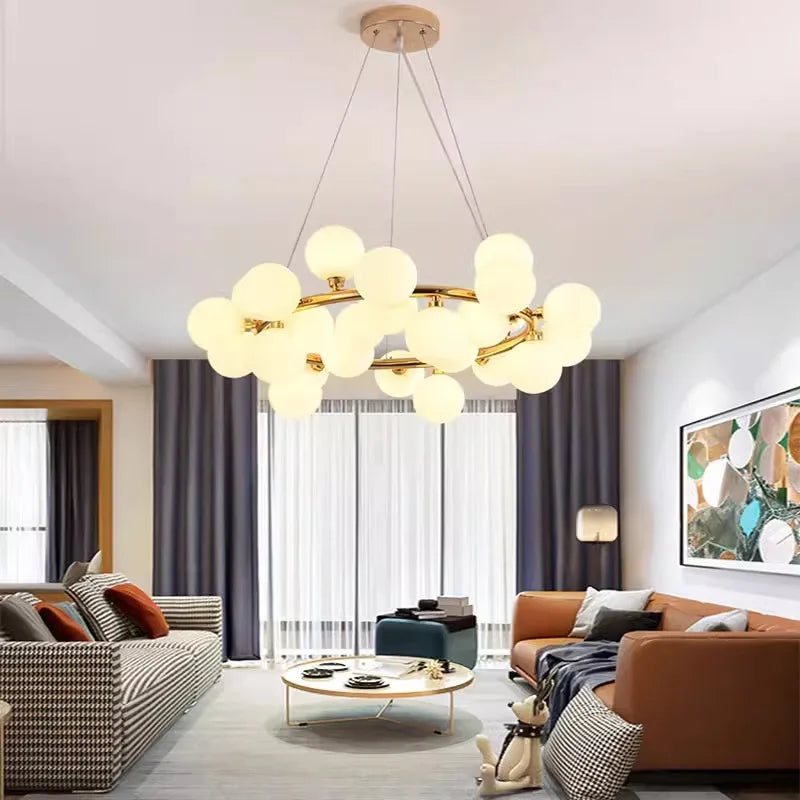 Modern LED Pendant Light Chandeliers for Living Room Dining Room Home Decor