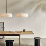 Silk Chandelier: Nordic Wabi Sabi LED Pendant Lights for Restaurant, Bar, Bedroom