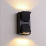 Outdoor Aluminium 5W LED Wall Lamp Sconce for Balcony Garden Decoration