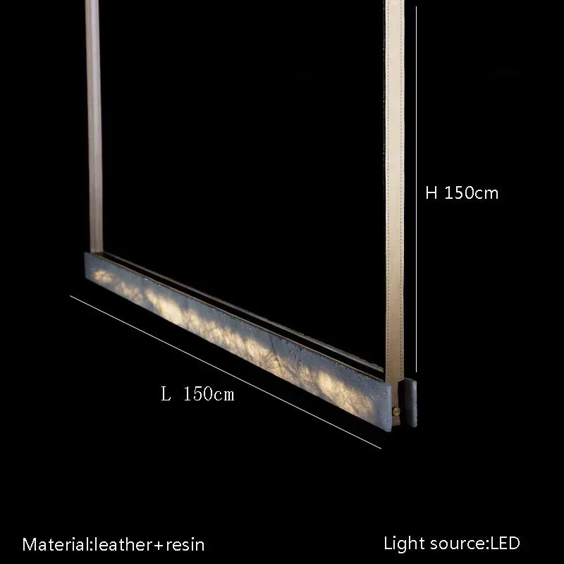 Minimalist Marble LED Chandelier for Modern Dining Room