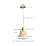 Afralia™ Green Marble LED Pendant Light - Modern Nordic Interior Lighting Fixture