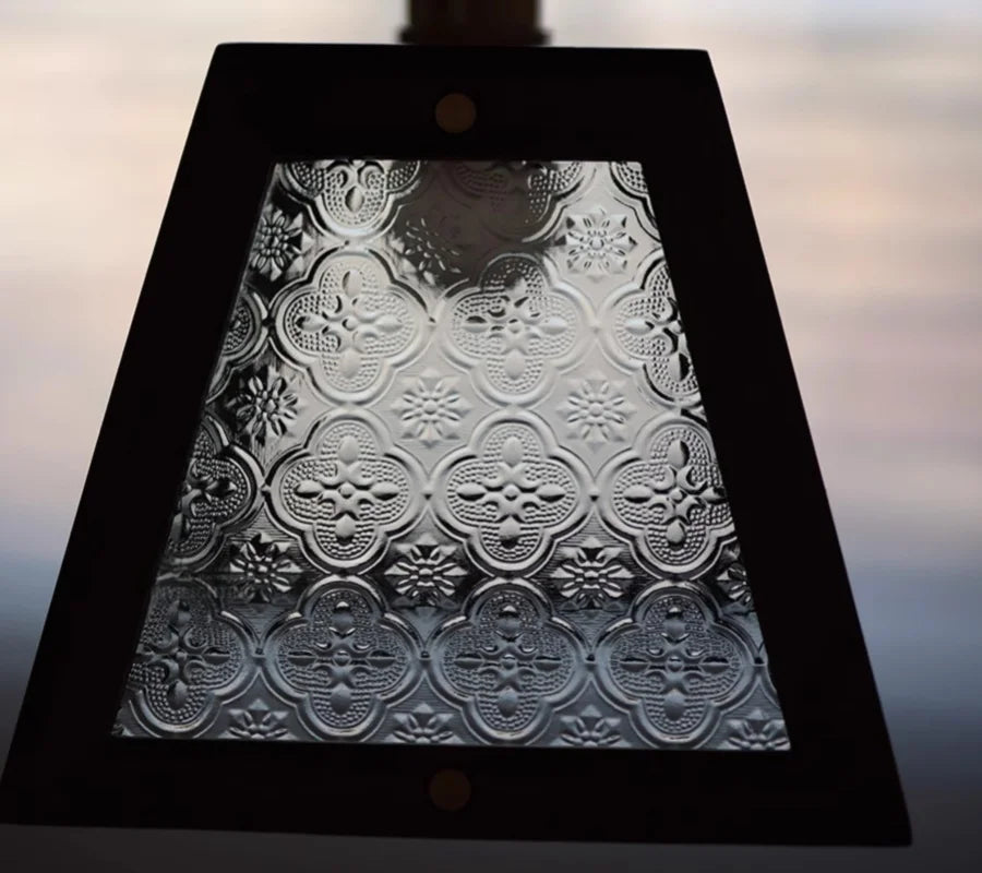 Afralia™ Glass LED Pendant Lamp Copper Socket for Dining Living Room Decor