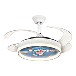 Dimmable Smart Home LED Ceiling Fan Light with Remote Control