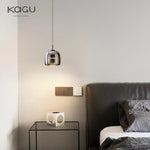Glass Pendant Light: Nordic LED Hanging Lamp for Dining Room, Bedroom, Modern Decor