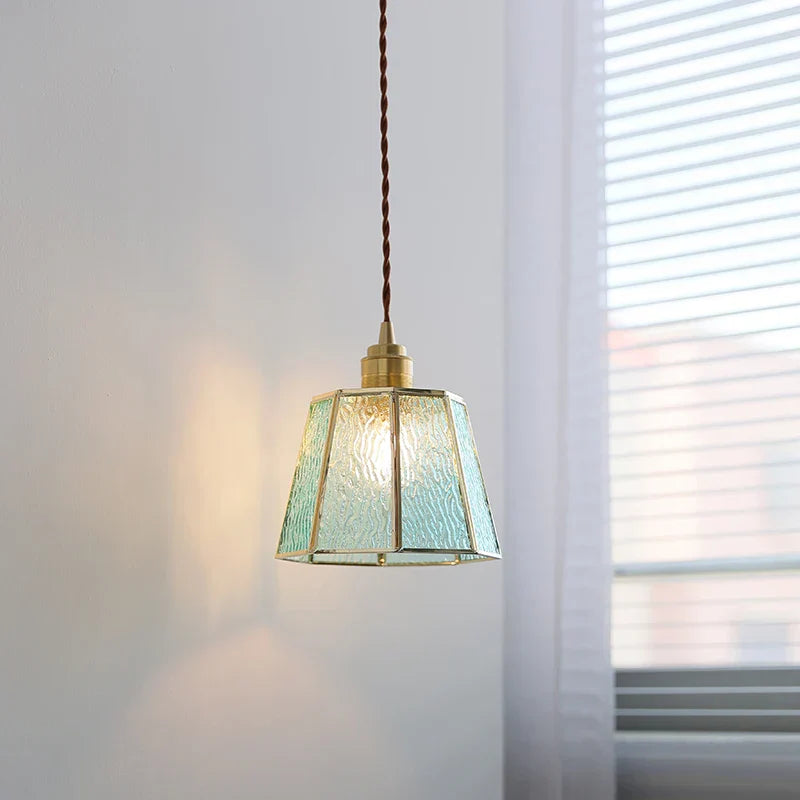 Glass LED Pendant Lights Modern Nordic Bar Dining Room Cafe Hanging Lamp