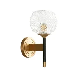 Copper Wooden Frame Wall Light with Hemp Rope - Creative Living Room Decor