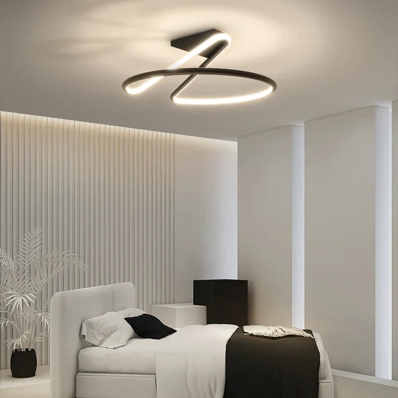 Modern Duplex Villa Bedroom Ceiling Light