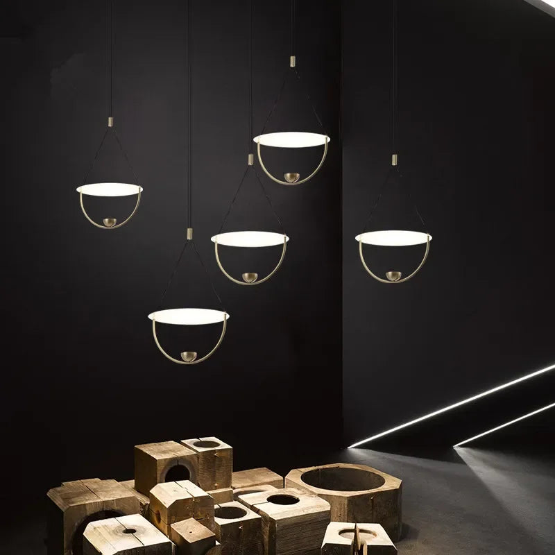 Modern Simplicity Chandeliers for Living and Dining Room Tables, Kitchen Pendant Lights