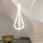 Nordic Home Stair Chandelier Living Dining Pendant Ceiling Indoor Lighting
