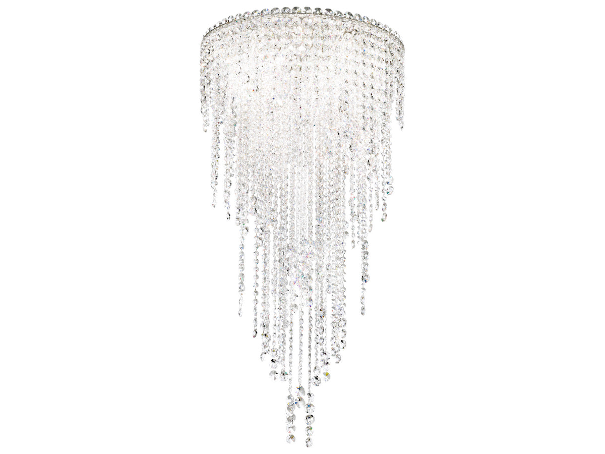 Schonbek Chantant 5-Light Stainless Steel Crystal Pendant