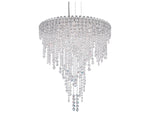 Schonbek Chantant 6-Light Stainless Steel Crystal Pendant