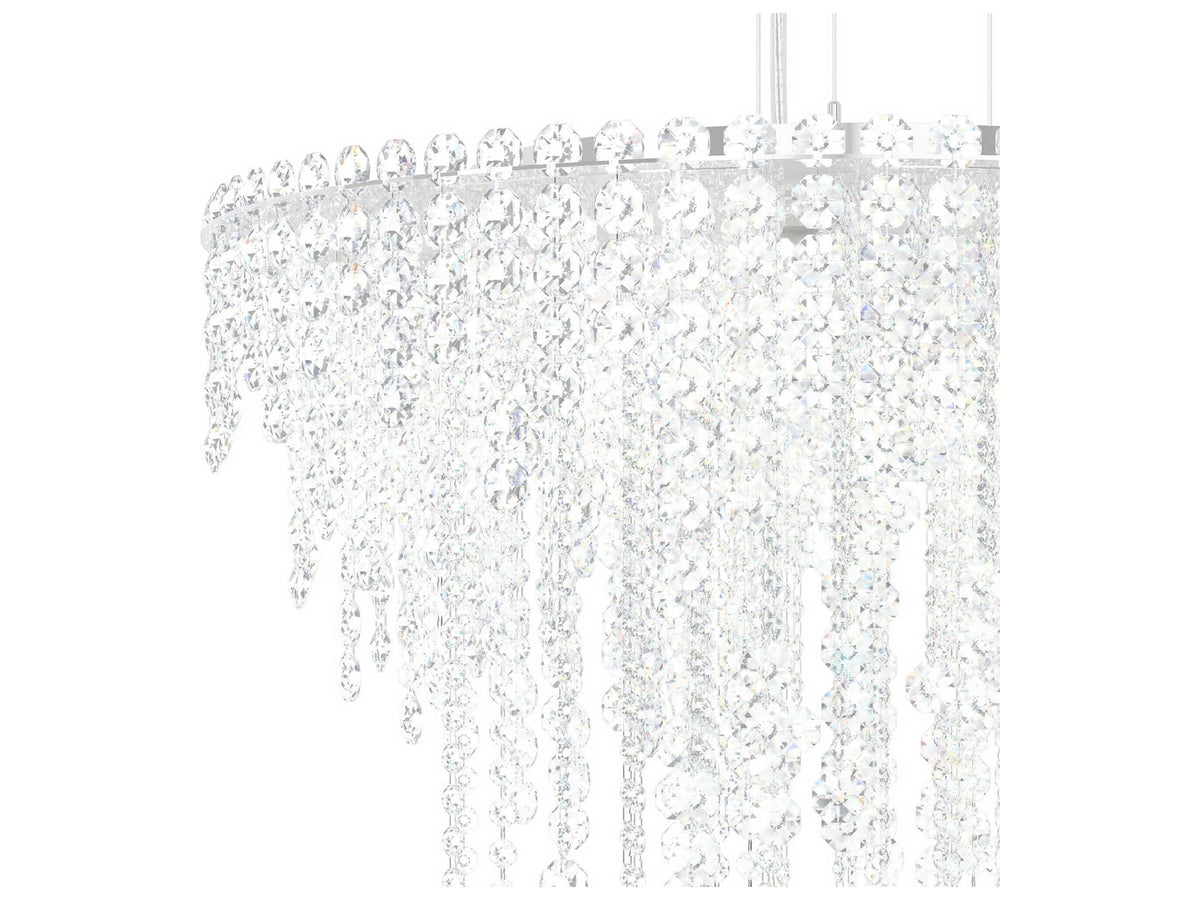 Schonbek Chantant 6-Light Stainless Steel Crystal Pendant