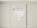 Schonbek Chantant 6-Light Stainless Steel Crystal Pendant