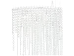Schonbek Chantant 8-Light Stainless Steel Crystal Island Pendant