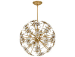 Schonbek Esteracae 6-Light Silver Crystal Sputnik Pendant