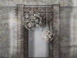 Schonbek Esteracae 6-Light Silver Crystal Sputnik Pendant