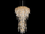 Schonbek Circulus 4-Light Gold Crystal Pendant