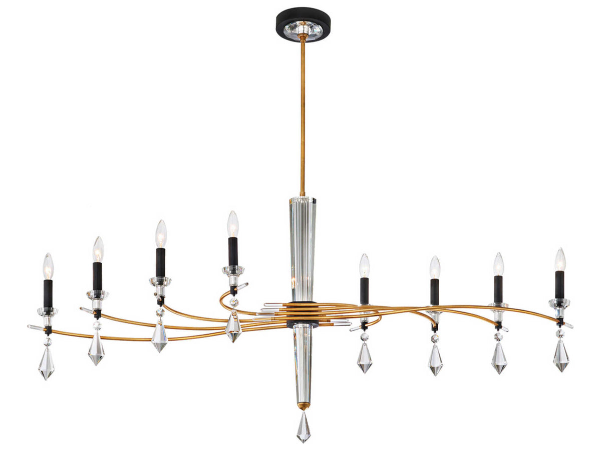 Schonbek Tempest 8-Light Island Pendant