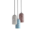 Terrazzo LED Pendant Lamp: Nordic Modern Style for Home, Bar, and Cafe Lighting.