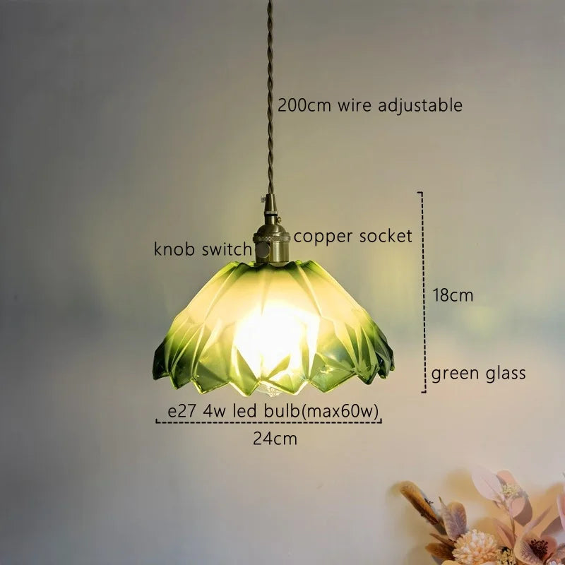 Japanese Style LED Hanging Lamp Pendant Light Fixtures for Home Decor
