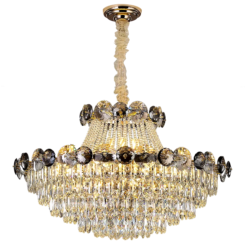 Crystal Chandelier: Modern Nordic Luxury for Living Room, Dining Room, Bedroom
