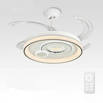 Dimmable Smart Bedroom Ceiling Fan Light with Remote Control