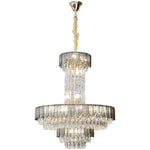 Crystal Chandelier: Postmodern Multi-layer Luxury for Living Room, Hotel Lobby, and Villa