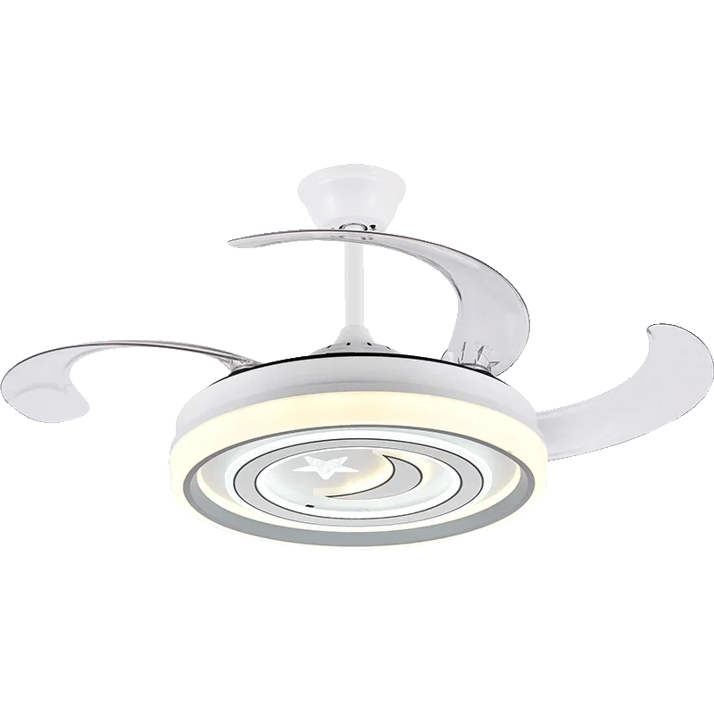 Smart Ceiling Fan Light with Remote Control & Silent Design