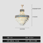 Shell Art Color Chandelier Luxury Lighting for Living & Dining Rooms