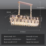 Crystal Chandelier: Postmodern Living Room Dining Bedroom Lamp, Luxury & Creative