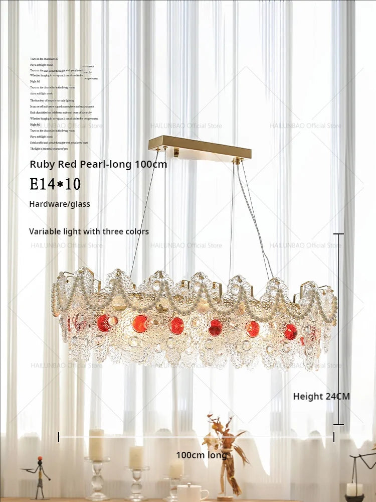 Crystal Chandelier: Elegant Retro Lighting for Bedroom, Dining, Living Room & Cloakroom