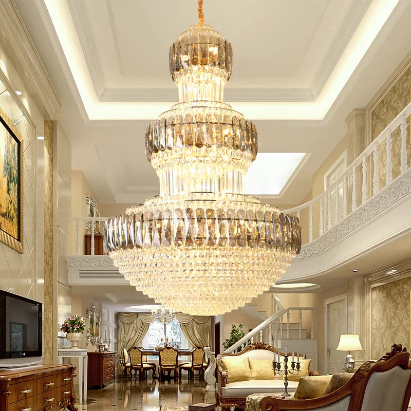 Afralia Luxury Crystal Chandelier for Elegant Spaces